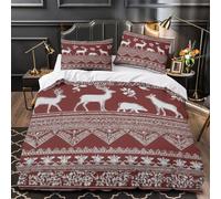 KLZXCVBNMQW 3D Print 3 Pcs Bedding Set Bed Decor Zipper Closure Design Super Soft Animal Mural Quilt Cover Hypoallergenic Easy Care for Teens,Youth,Children Indian Folk Duvet Cover King（220x240cm）