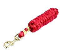 KM Elite 10ft Poly Lead Rope - Red
