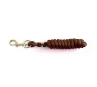 KM Elite 6ft Poly Lead Rope - Brown