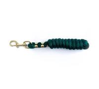 KM Elite 6ft Poly Lead Rope - Hunter Green