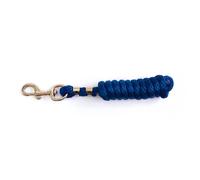 KM Elite 6ft Poly Lead Rope - Navy Blue