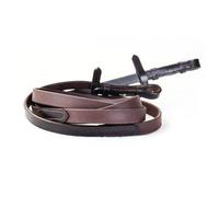 KM Elite Biothane Smooth Grip Reins - Havana