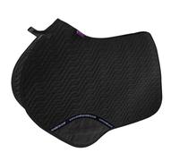 KM Elite Close Contact Saddle Pad - Large - Black
