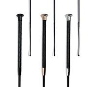 KM Elite Dressage Whip Black Crystal - Black