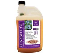 KM Elite Flaxseed Linseed Oil | Aids Digestion | Improves Mobility & Flexbility | Supports Immune System | Coat Care & Allergies (5ltr)