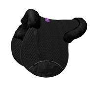 KM Elite Half Lined GP Numnah - Black