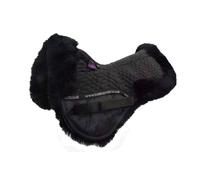 KM Elite High Wither Half Pad Black - Small - Black