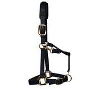 KM Elite Luxury Padded Headcollar: Black: Shetland (XXXS)