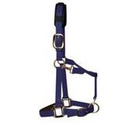 KM Elite Luxury Padded Headcollar: Navy Blue: Pony (XS)