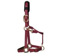 KM Elite Padded Headcollar - Large (Full) - Burgundy