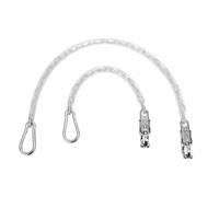 Km Elite Plastic Coated Lorry Chain - Long · Silver
