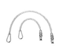 Km Elite Plastic Coated Lorry Chain - Short · Silver
