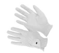 KM Elite ProGrip Gloves White - Size 8.5