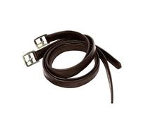 KM Elite Soft Laminated Stirrup Leathers - 60 Inches - Havana