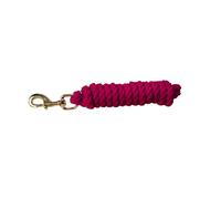 KM Elite Superfine Cotton Lead Rope - Burgundy