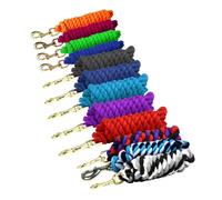 KM Elite Superfine Cotton Lead Rope - Grey