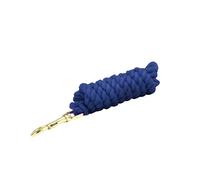 KM Elite Superfine Cotton Lead Rope - Navy Blue