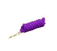 KM Elite Superfine Cotton Lead Rope - Purple
