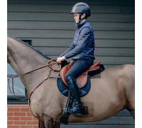 KM Elite Teddy Soft Half Lined GP Numnah - Black