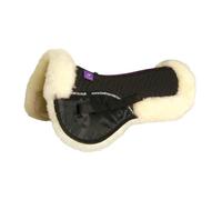 KM Elite Teddy Soft Half Pad (Black/Natural, Large)