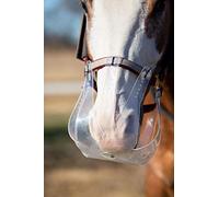 KM Elite ThinLine Flexible Filly Grazing Muzzle - Soft Light & Durable Protect from Overeating (Medium - 3.5cm grazing hole)