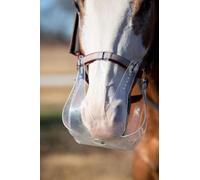 KM Elite ThinLine Flexible Filly Grazing Muzzle - Soft Light & Durable Protect from Overeating (Small) 3.5cm + Hole