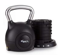 KM-Fit Adjustable Kettlebell 1,5-10kg 7in1 Strength Training Home Gym Weight