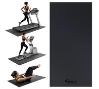 KM-Fit Floor Protection Mat Fitness Anti-Slip Soundproof PVC 130x70 cm Home