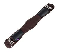 KM Memory Foam Dressage Girth - Brown (22")