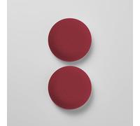 [ km5 ] Hp1 Fabric Ear Pads (Carmine Red) / Replacement Headphone Ear Pads