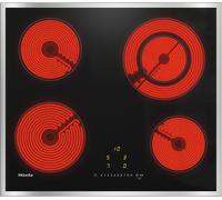 Miele 58cm 4 Zone Ceramic Hob with Stainless Steel Frame