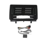 KMAGE 9 Inch Car Frame Fascia Adapter Canbus Box Radio Audio Dash Fitting Panel Kit For R&enault For Clio 3 2005-2014 Car Fascia Radio Panel(Frame Cable Canbus)