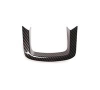 KMAGE ABS Steering Wheel Frame Decoration Cover Trim For R&ange R&over Sports For Evoque For L&and R&over For Discover Sport(Carbon look)