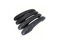 KMAGE Car Door Handle Cover for Renault for Arkana for Samsung XM3 for Megane for Conquest 2019~2022 Anti-Dirty Chromium Exterior Part Car Accessories(Carbon Fiber)