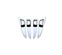 KMAGE Interior Door Handle Car Interior Door Handle Bowl Cover Frame Trim for Mitsubishi for Eclipse for Cross 2018 2019(ABS Chrome)