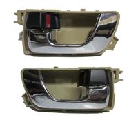 KMAGE Interior Door Handle Car Interior Door Handle for Mitsubishi for Pajero for Montero for Shogun MK3 V63 V65 V73 V75 V77 V78 2001-2006(1 Pair 2)