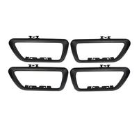 KMAGE Interior Door Handle Car Interior Door Handle Frame MR655490 MR655492 for Mitsubishi for Pajero V97 V93 V87 V98 for Montero V70 V73 V77 for Shogun V80(Black 1 Set)