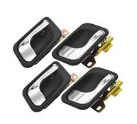 KMAGE Interior Door Handle for Mitsubishi for Montero for Pajero 1992 1993 1994 1995 1996 1997 1998 1999 2000 Chrome Interior Door Handle Front Rear Left Right