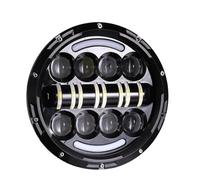 KMAGE LED Motorcycle Front Headlight 60W Spot For Z125(Black 2)