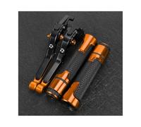 KMAGE Motorcycle Folding Extendable CNC Moto Adjustable Brake Clutch Levers Handbar End Grips for for Ninja ZX9R ZX-9R 1998 1999(See the figure1)
