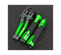 KMAGE Motorcycle Folding Extendable CNC Moto Adjustable Brake Clutch Levers Handbar End Grips for for Ninja ZX9R ZX-9R 1998 1999(See the figure9)