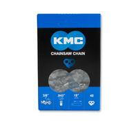 KMC 10 Inch Bar Chainsaw Chain, Semi Chisel Cutters, 40 Drive Links | Compatible with select Stihl, Husqvarna, Makita, Dolmar, Jonsered & Poulan chainsaws for fast, smooth and reliable cutting