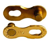 KMC 11R MissingLink 11 Speed Reusable Chain Links - Ti-N Gold