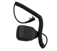 KMC-21 Speaker Microphone for Kenwood Intercom - Shockproof Outdoor Mic with Noise Reduction for TK-2207 TK-3207 Two Way Radio