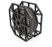 KMC 262186 Rollo 50 Metros Cadena Kmc X9 9V. gray for adults, designed for everyday use, 9v, gray