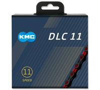 Kmc X11sl Dlc Wt X Road/mtb Chain Red,Black 114 Links 114 Links Black / Red