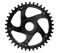 KMC Bosch Gen 4 Super Narrow Bicycle Cycle Bike Chainrings Black - 38T / 50 MM