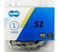 KMC Chain S1 WIDE RB 1-Speed Singlespeed Chain 112 Links 1/2x1/8" Silver