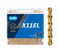 KMC Unisex's X11el Chain, Ti-N Gold, 118 Link