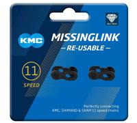 KMC CL-550 DLC Chain Links 11 Speed - 2 Pack - Black